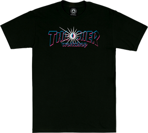 Thrasher X Alien Workshops Nova T-Shirt - Size: X-LARGE Black