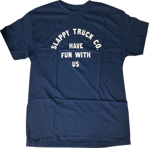 Slappy Have Fun T-Shirt - Size: MEDIUM Navy