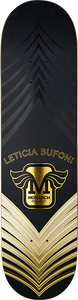 Monarch Bufoni Horus Skateboard Deck -8.0 Black/Gold/Gold R7 DECK ONLY