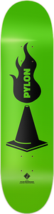 Pylon The Sickle Skateboard Deck -8.5 Green DECK ONLY