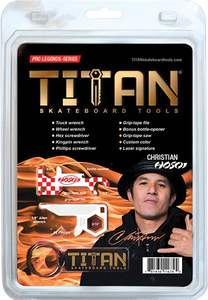 Titan Skate Tool Hosoi Pro Legends Series White